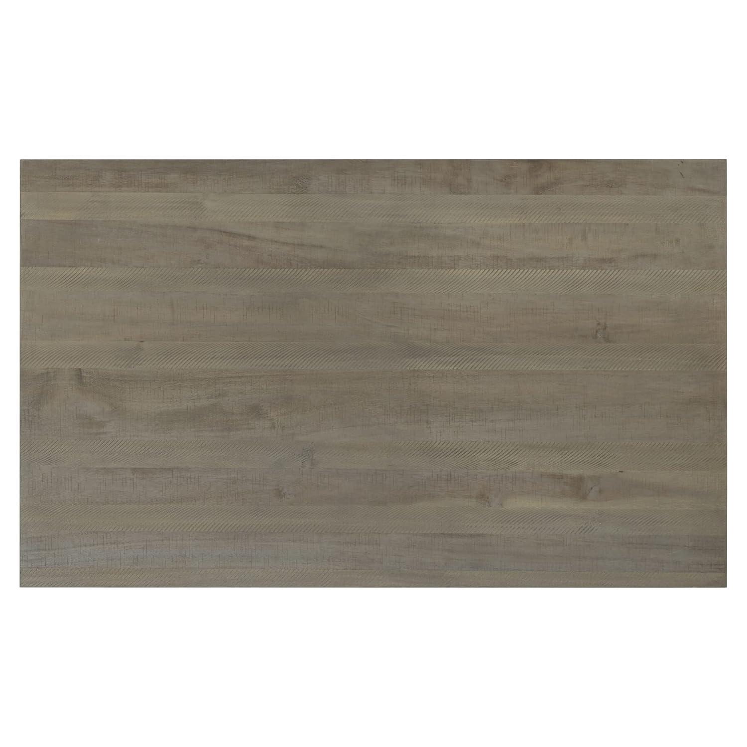 Harper & Bright Designs 6 Piece Farmhouse Dining Table Set with Bench, Wooden Dining Table with 4 Chairs & a Bench for Kitchen Room (Brown + Whitewash)