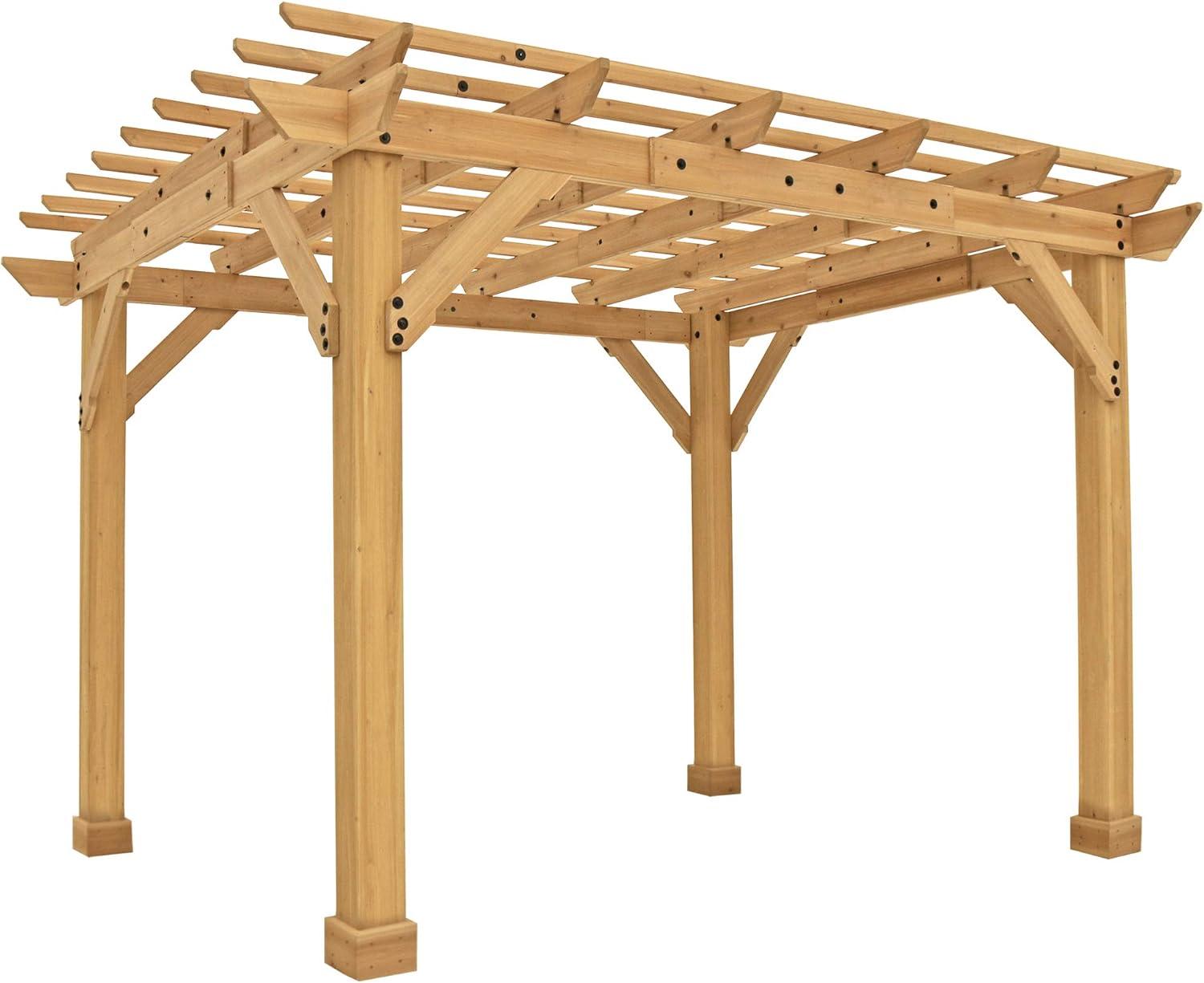 Yardistry 10' x 12' Meridian Cedar Pergola