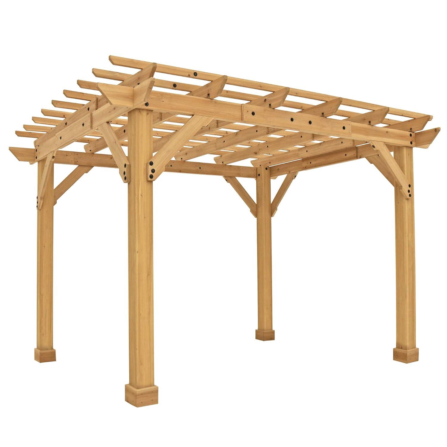 Yardistry 10' x 12' Meridian Cedar Pergola