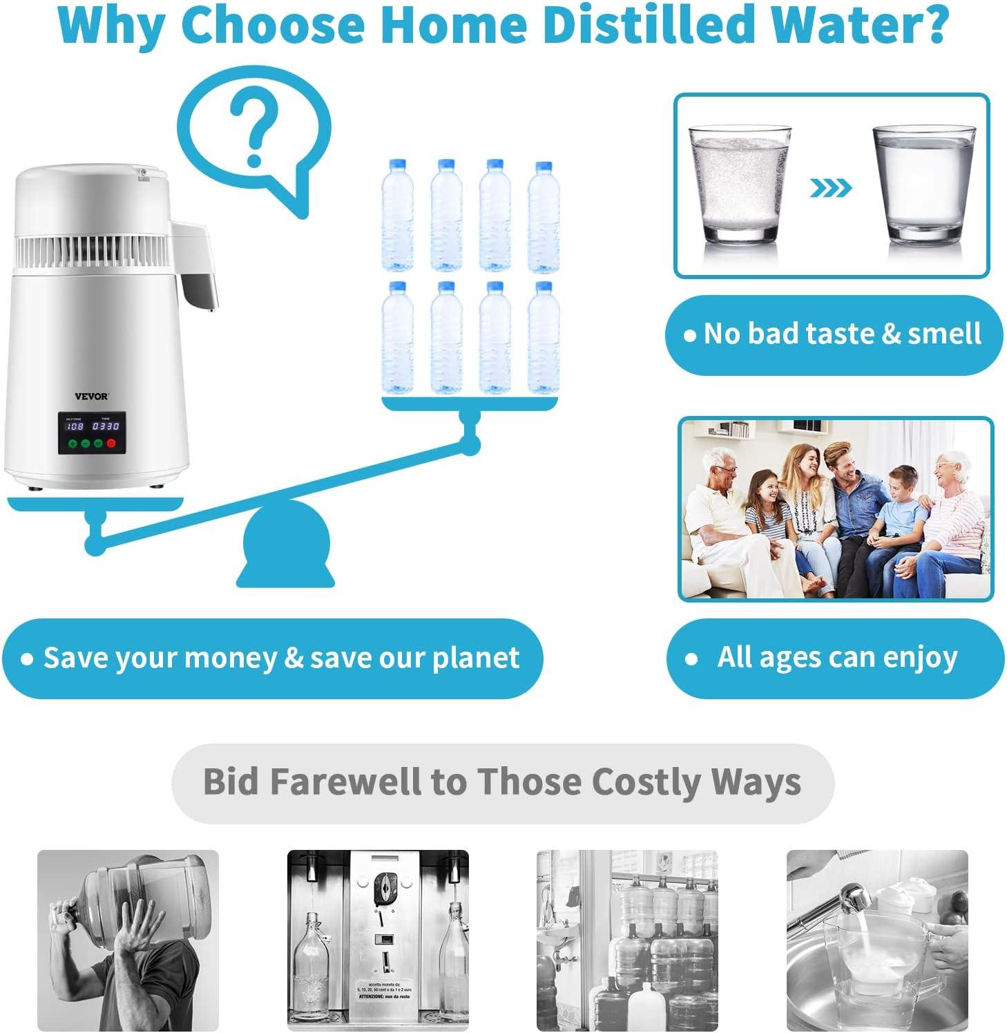 VEVOR D1LH4L1LH110VVSKZV1 Water Distiller