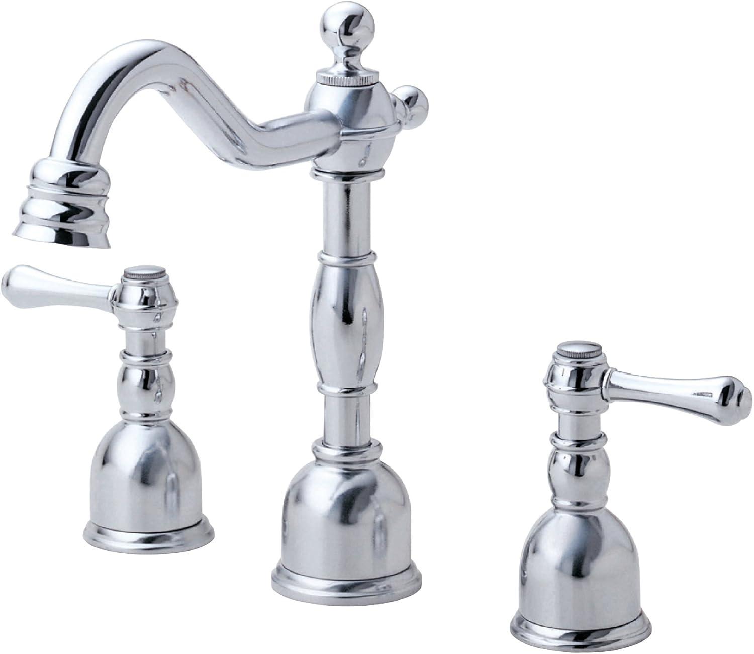 Opulence Widespread Bathroom Faucet with Drain Assembly