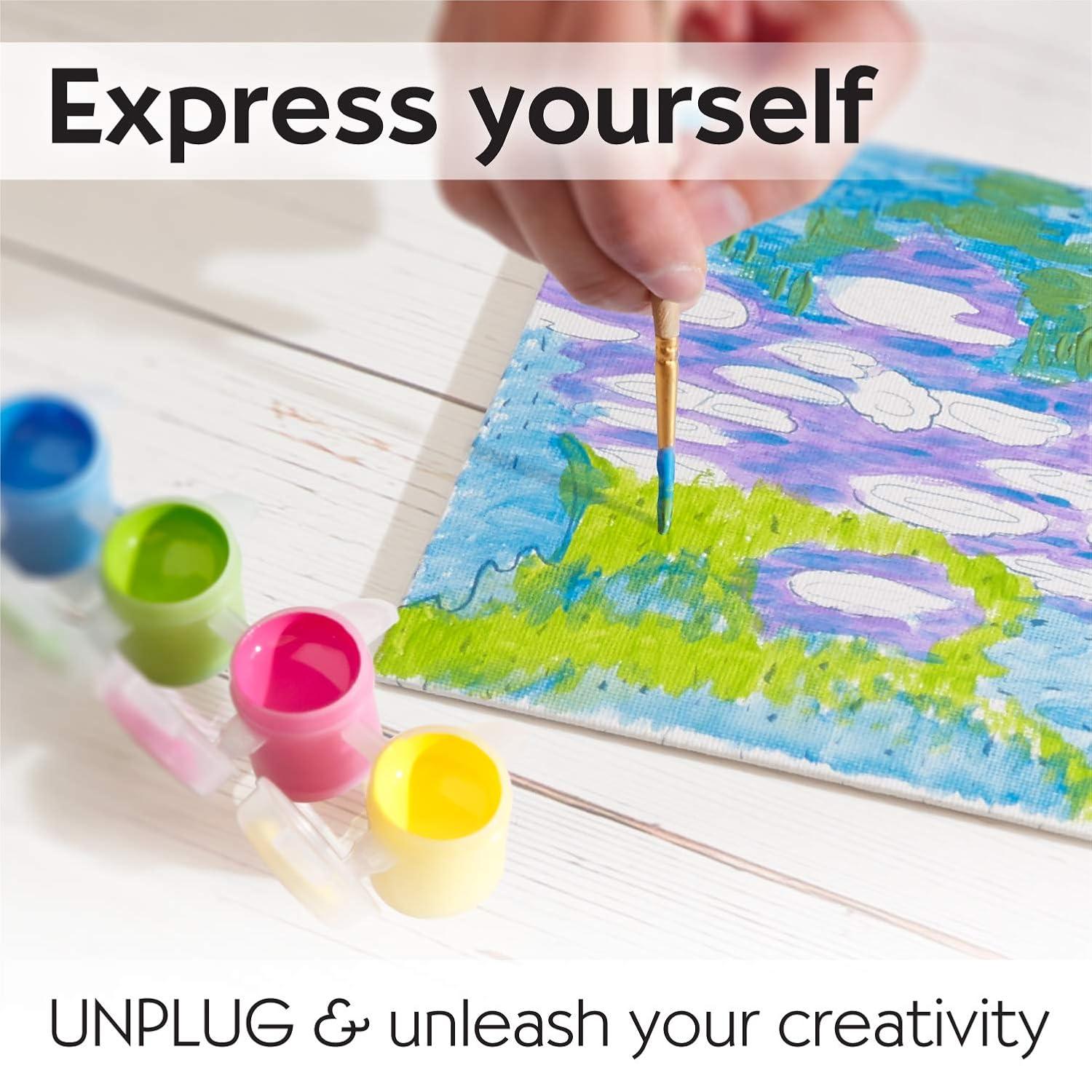 Claude Monet Water Lilies Paint by Number Kit with Acrylic Paints