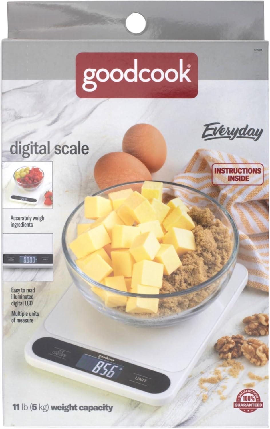 GoodCook Everyday Digital Scale, 11lb