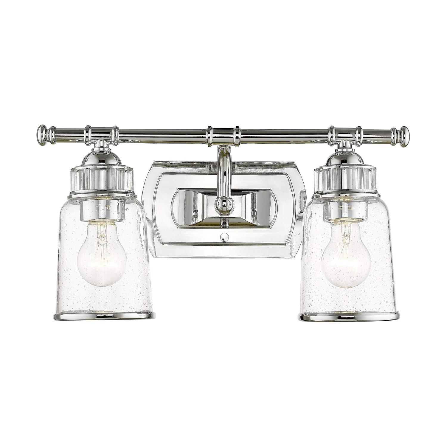 Livex Lighting Lawrenceville 2 - Light Vanity in  Polished Chrome