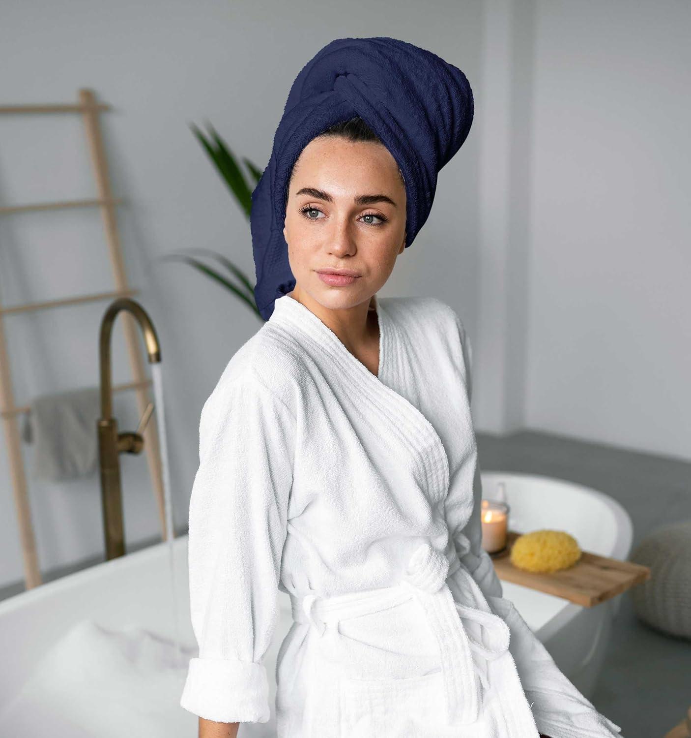 Anne Klein Reverie Antimicrobial Towel Set 6 Piece 100% Cotton Towel Set