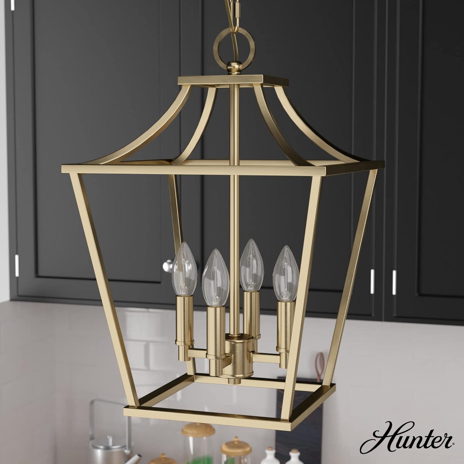 12" 4-Light Laurel Ridge Lantern Pendant - Hunter Fan