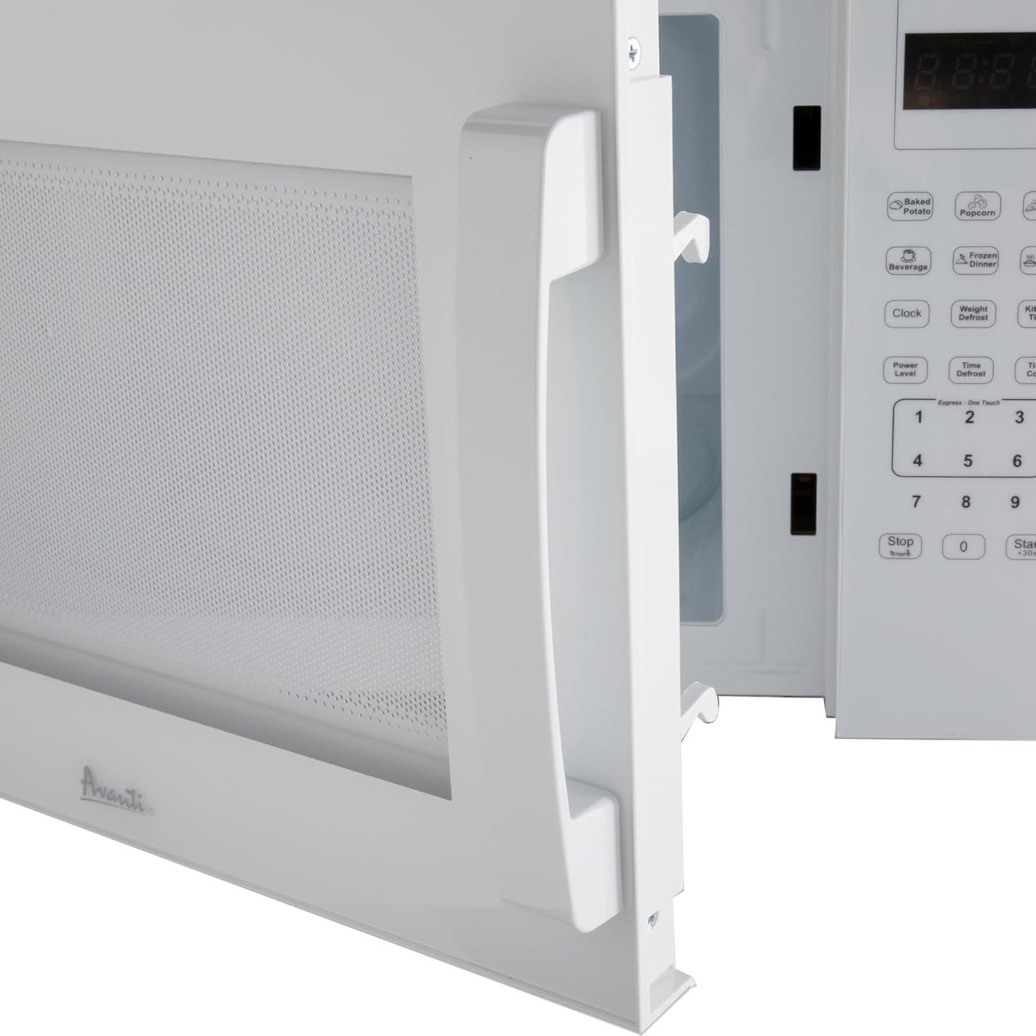Avanti 1.5 cu. ft. Microwave Oven, 1,000 W, White