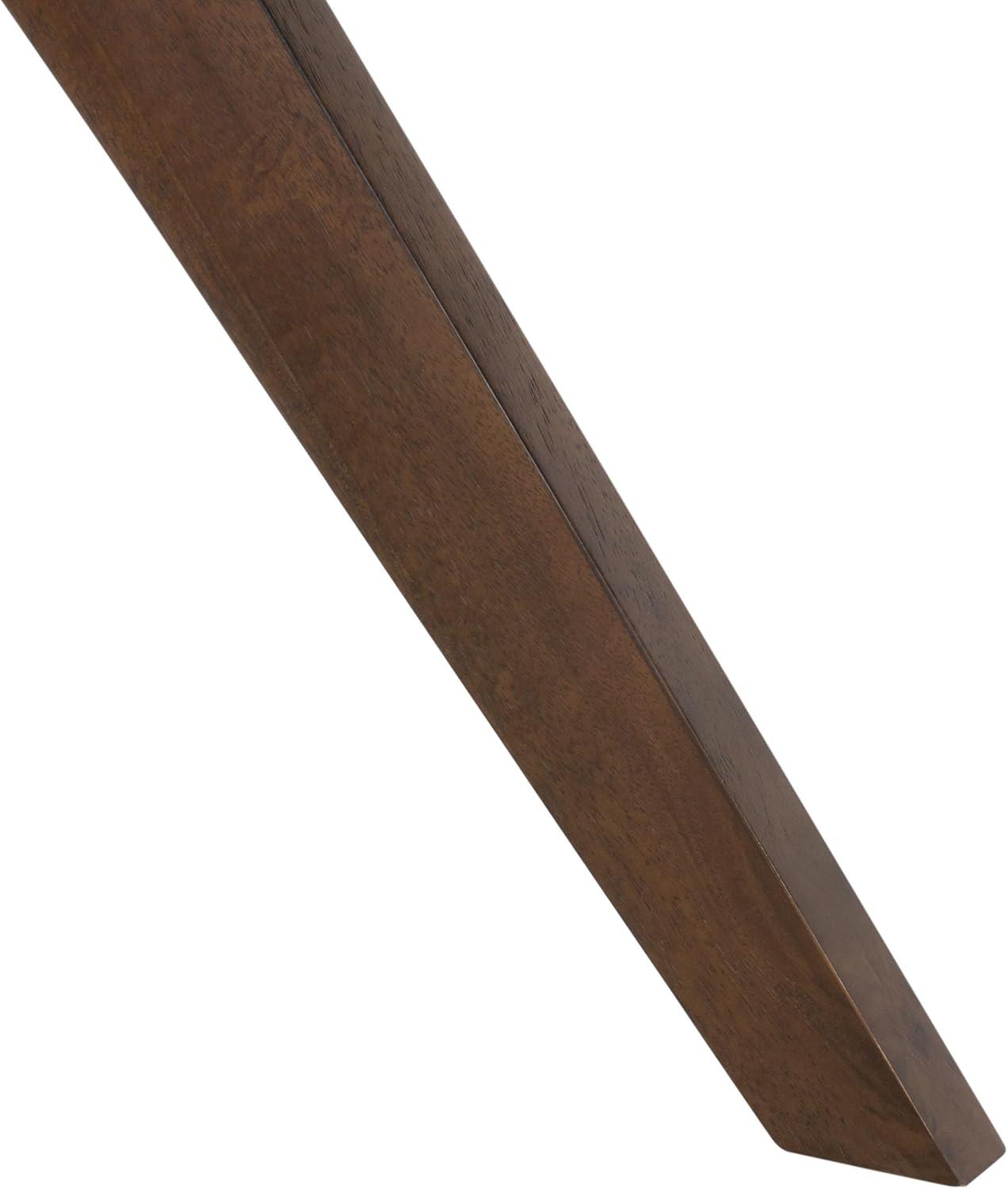 SAFAVIEH Couture Carolee 46" Round Dining Table, Walnut
