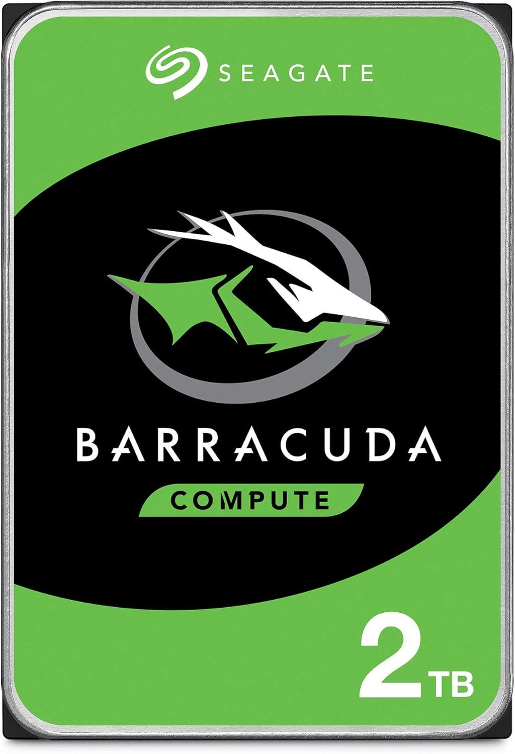 Seagate BarraCuda ST2000DM008 2TB 7200 RPM 256MB Cache SATA 6.0Gb/s 3.5" Hard Drive Bare Drive