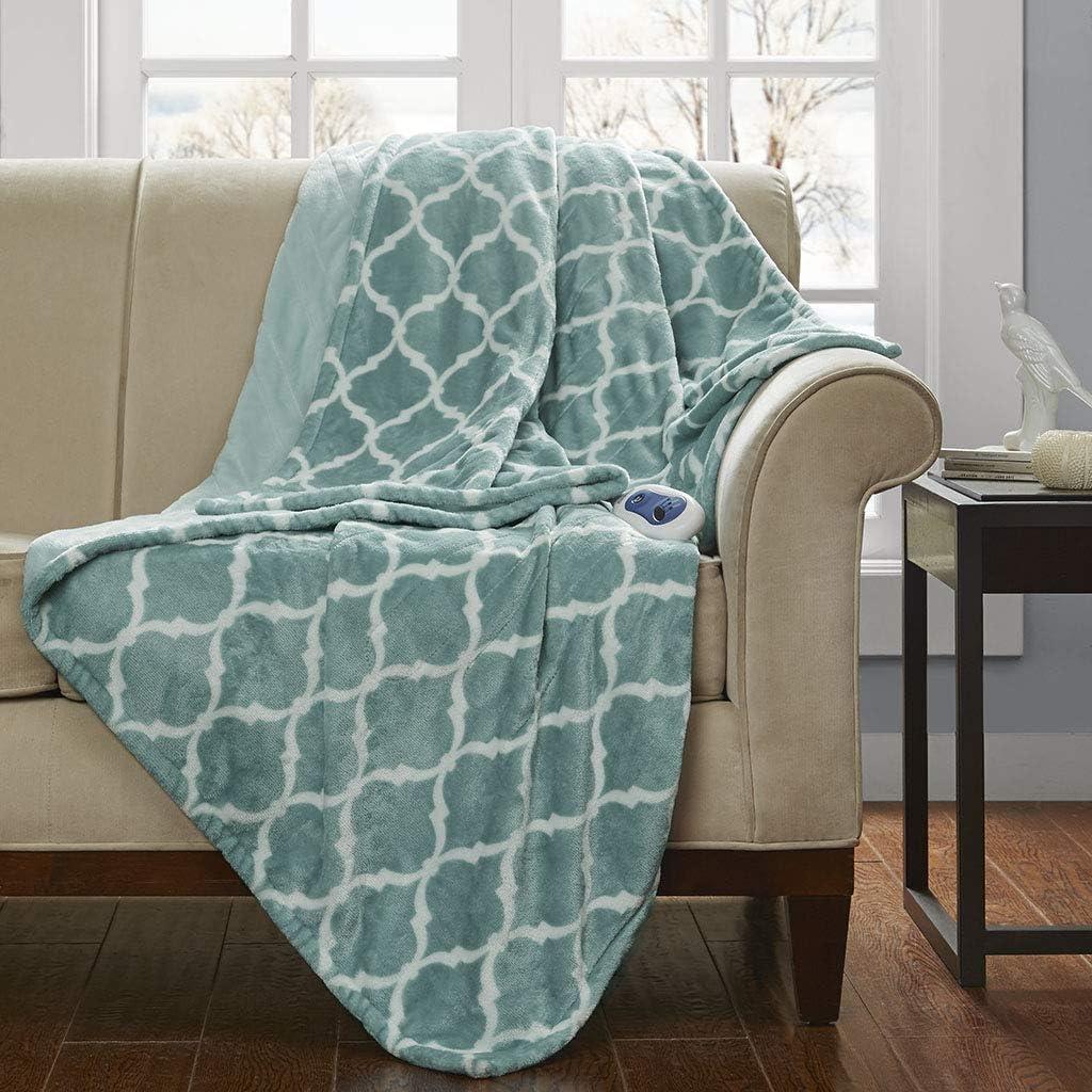 Beautyrest Beautyrest Heated Ogee Oversized Throw