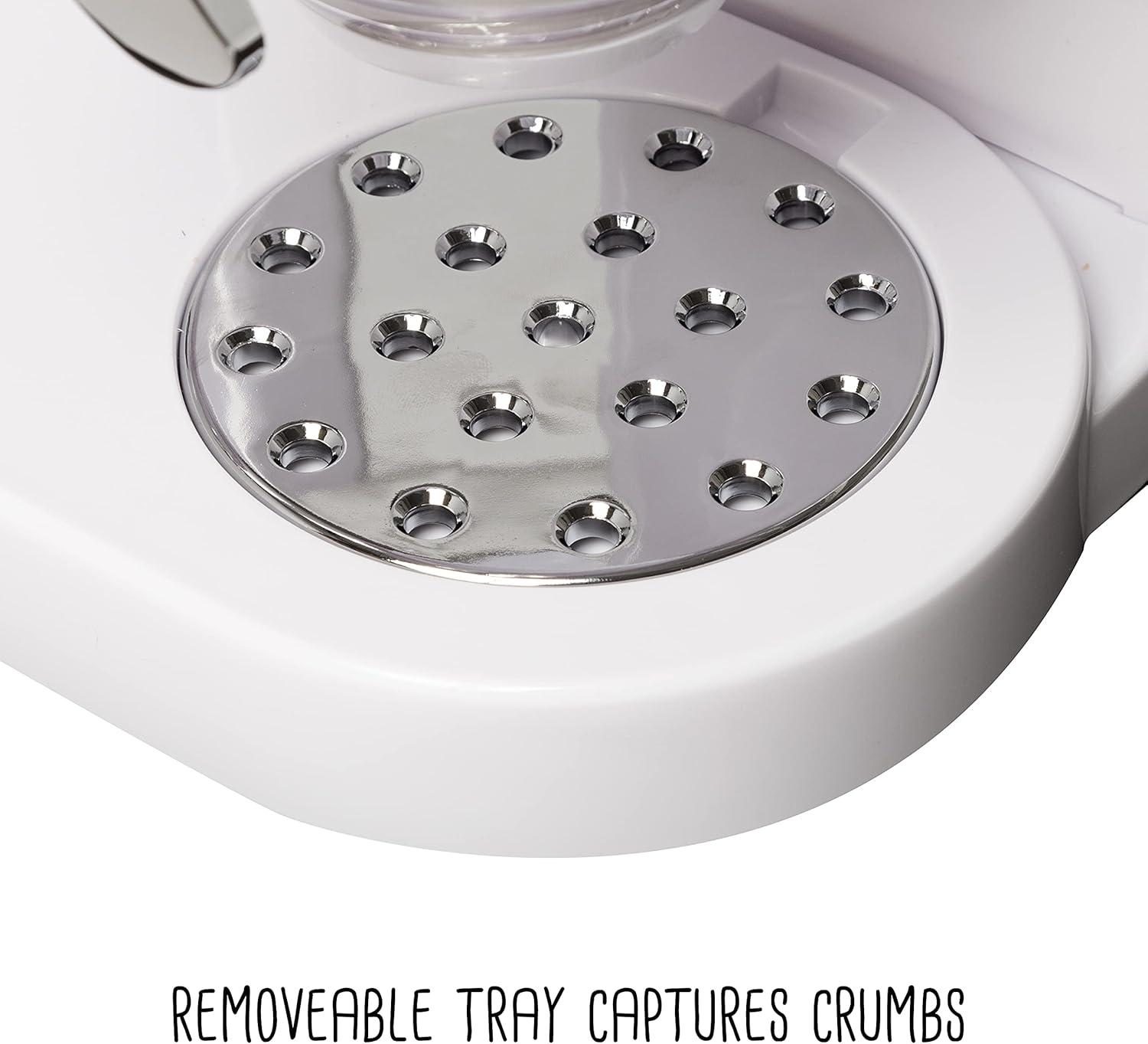Prep & Savour Denajia Dry Food Cereal Double Dispenser Box Container