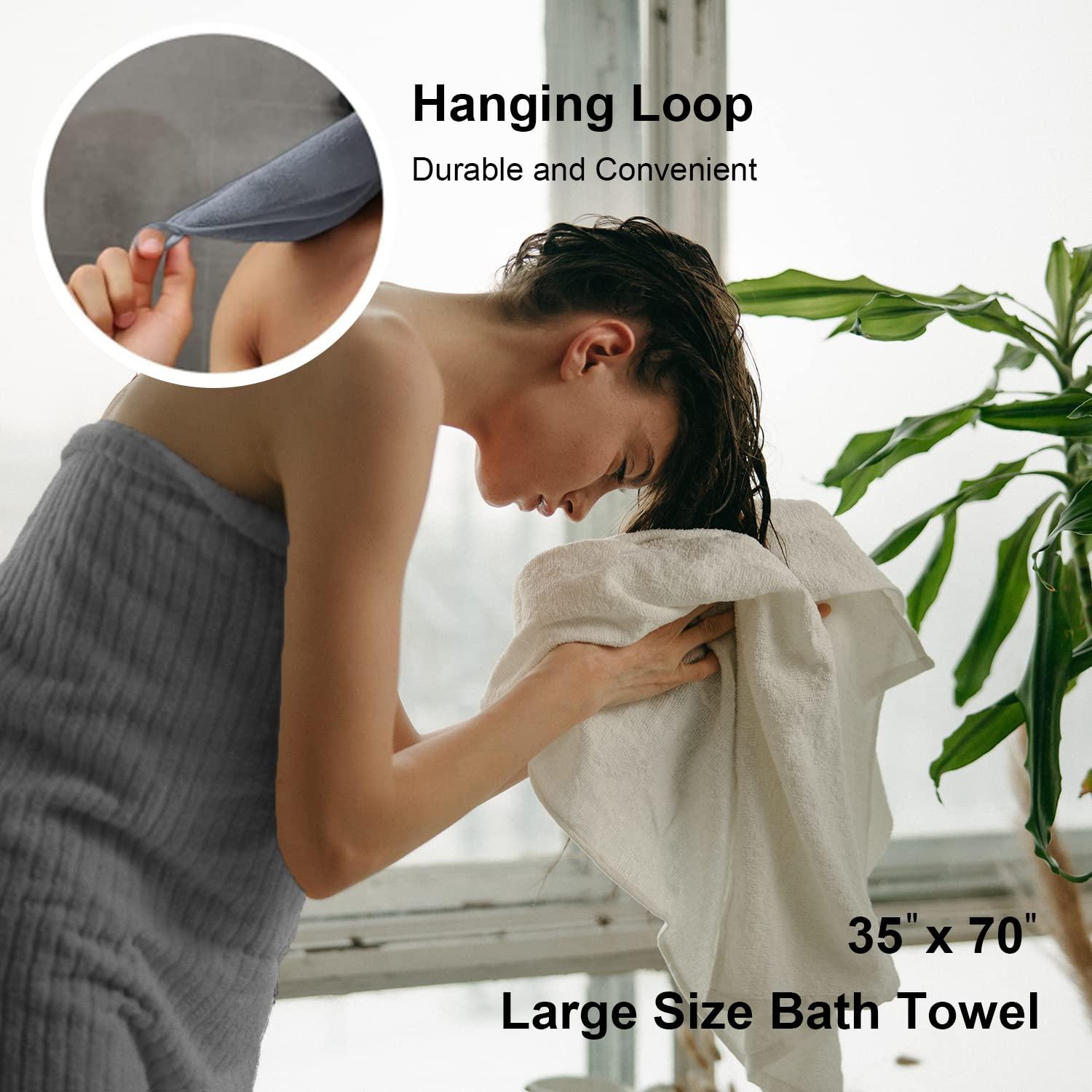 Madison Park Signature 800GSM Ultra-Soft 100% Cotton Absorbent Towel Set