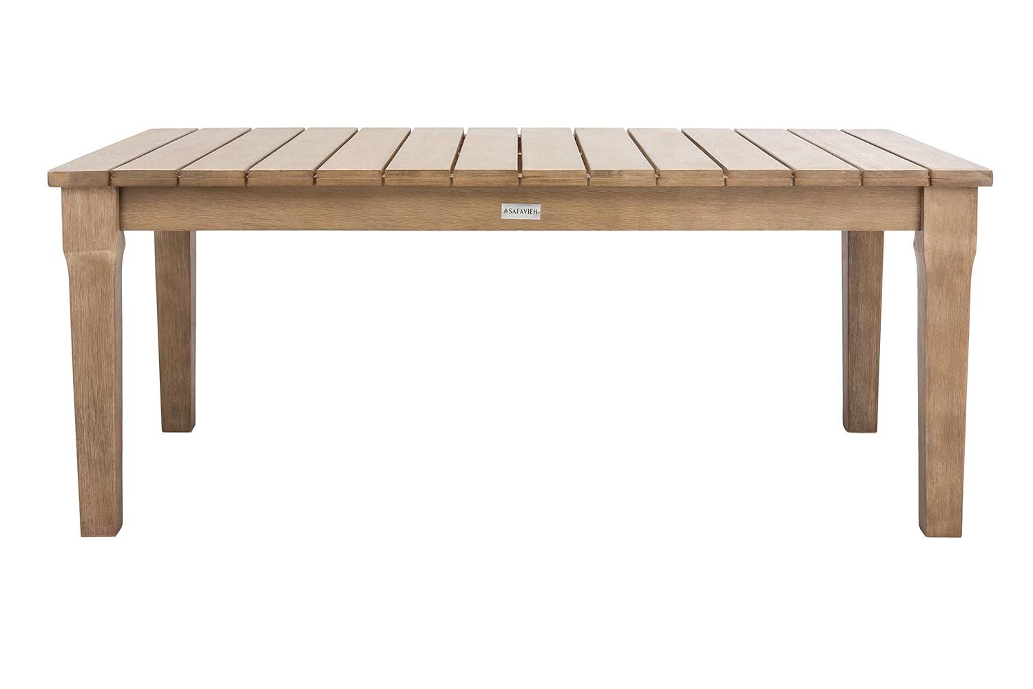 Martinique Patio Coffee Table - Indoor/Outdoor - CPT1014 - Natural - Safavieh