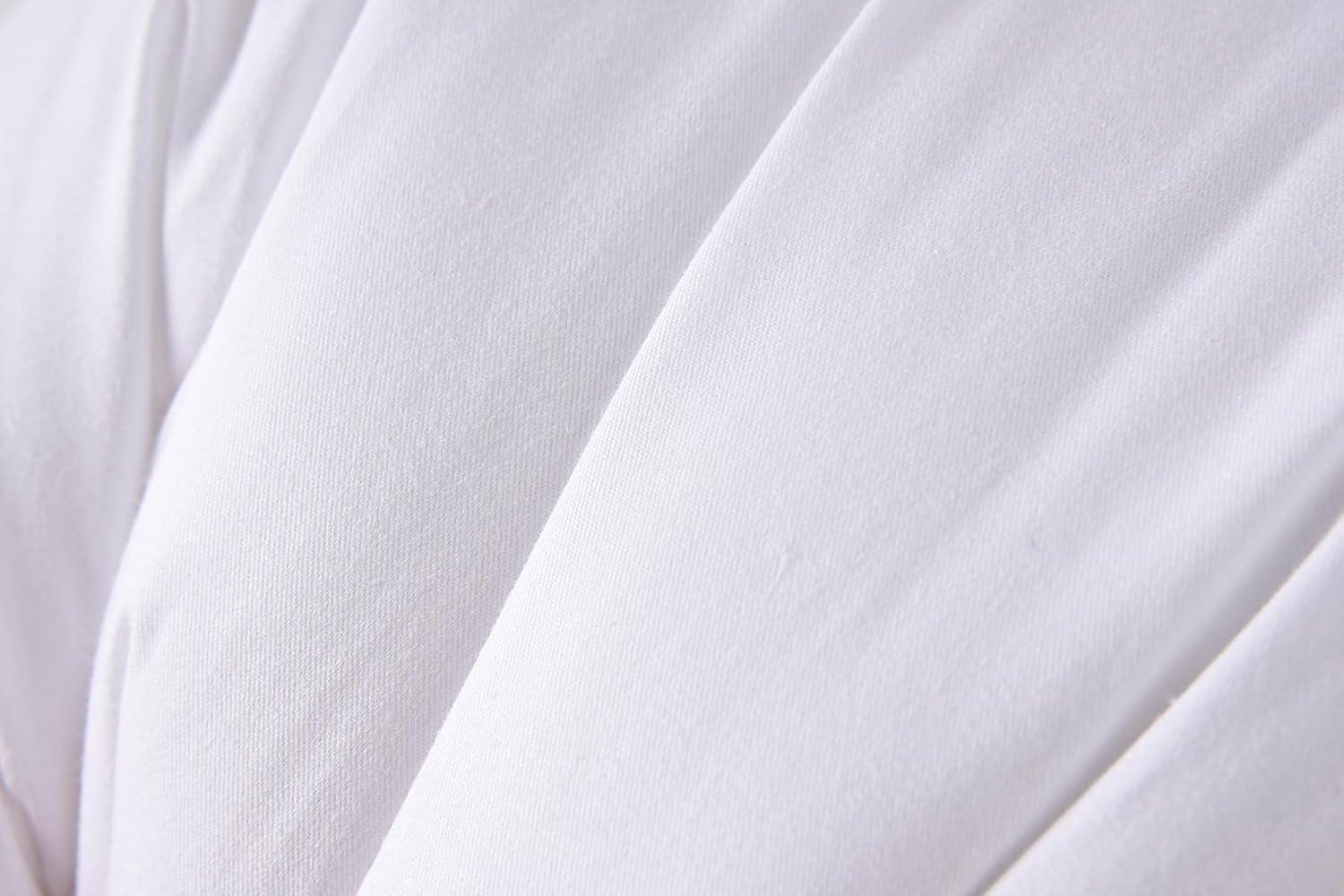 26'' White Cotton and Polyester Pillow Inserts Set of 2