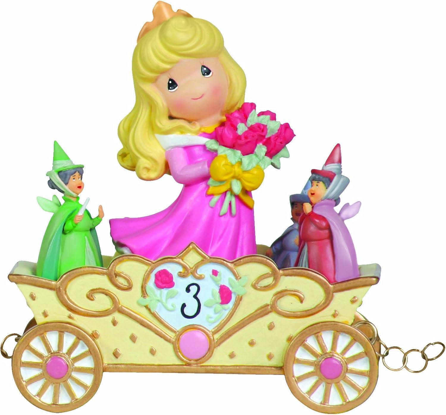 Precious Moments Disney Birthday Parade Sleeping Beauty Age 3 Resin Figurine QGM5785