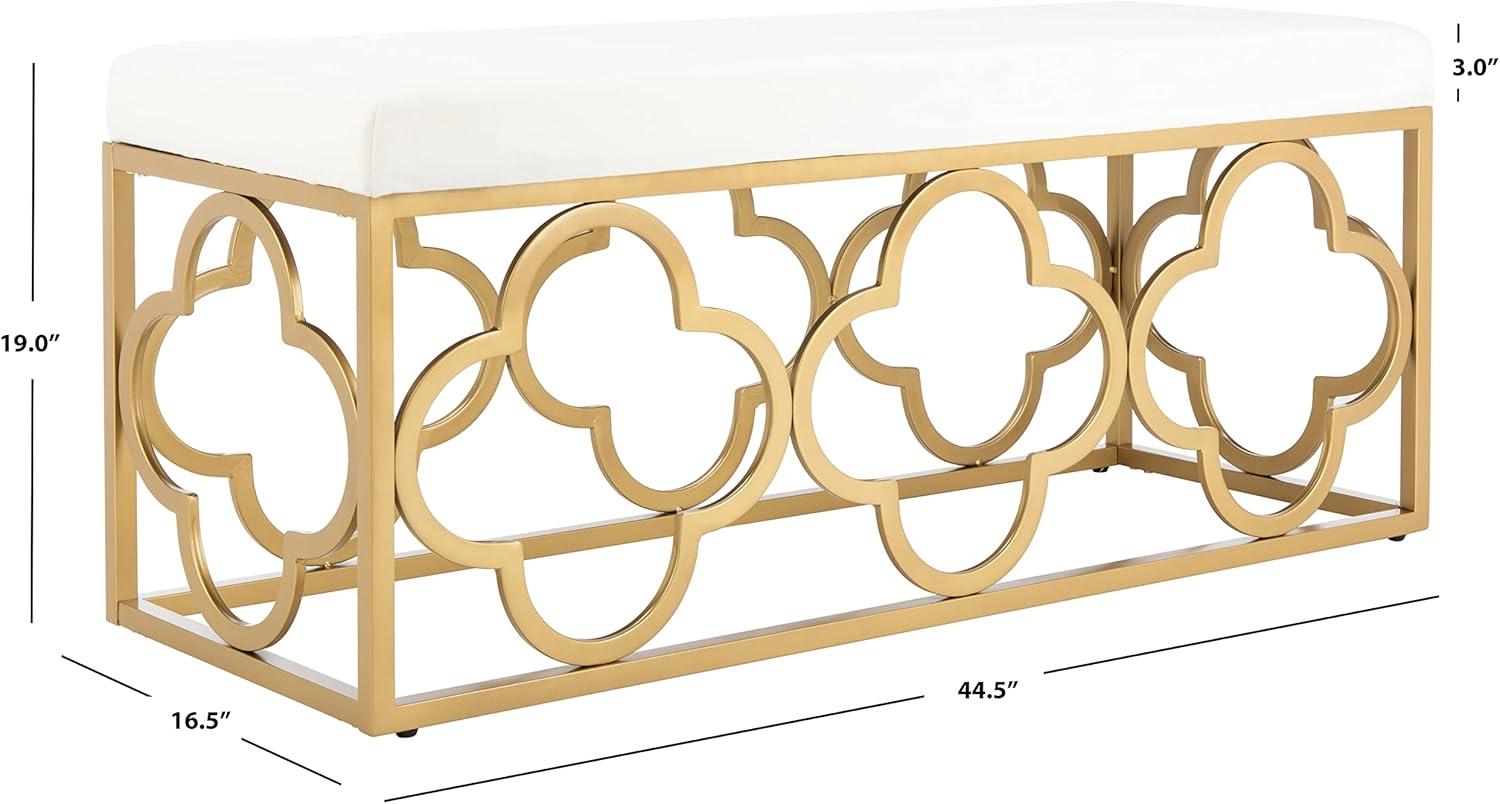 Fleur Rectangle Bench  - Safavieh