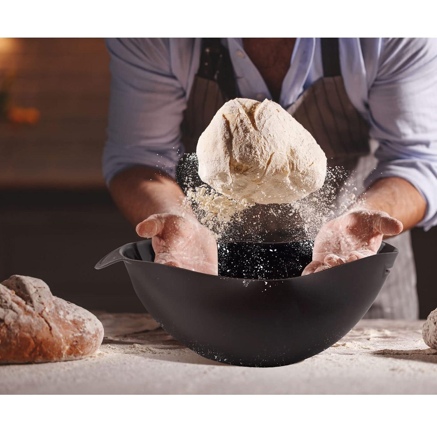 HTHJSCO Bakeware Silicone Bread Maker Silicone Bread Bowl Loaf Pan for Homemade Baking Bread