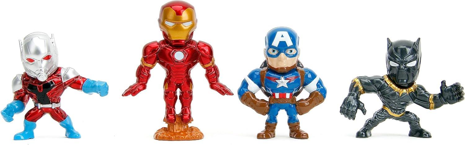 Jada Toys Marvel Avengers 2.5 Inch Die-Cast Figure 4-Pack