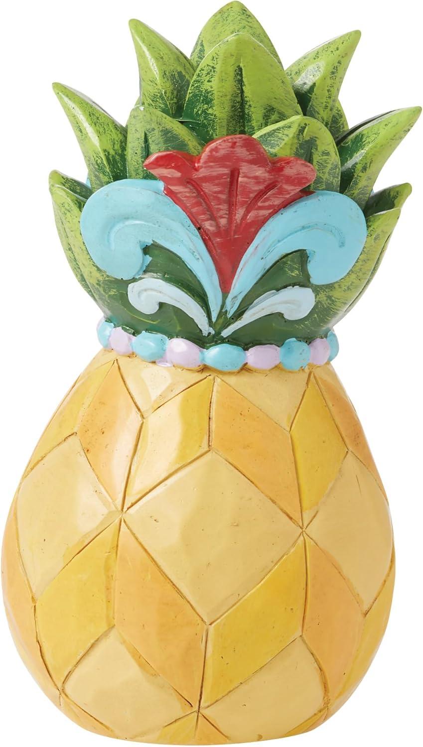 Jim Shore Jim Shore Heartwood Creek Pineapple Mini Figurine 4in H