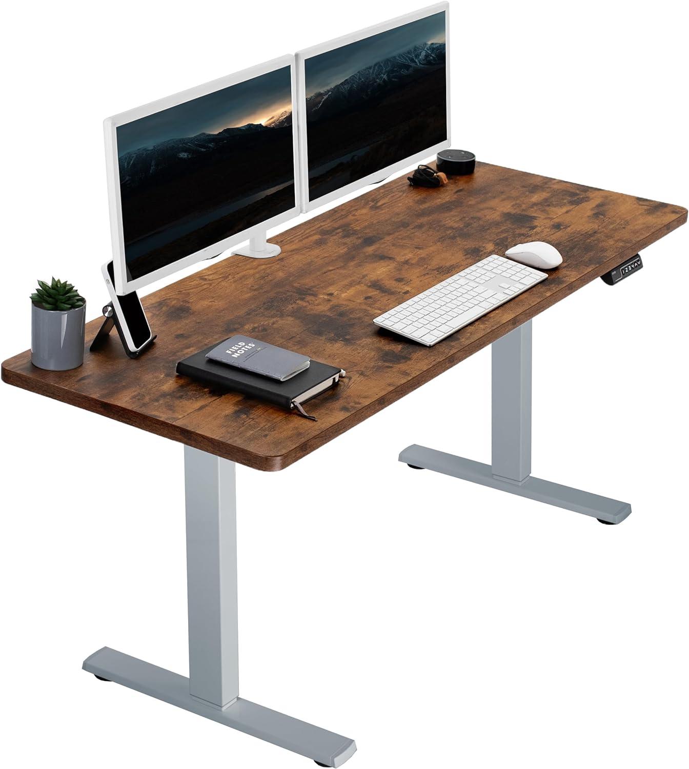 Vivo VIVO Single Motor Electric Desk with Push Button Memory Controller