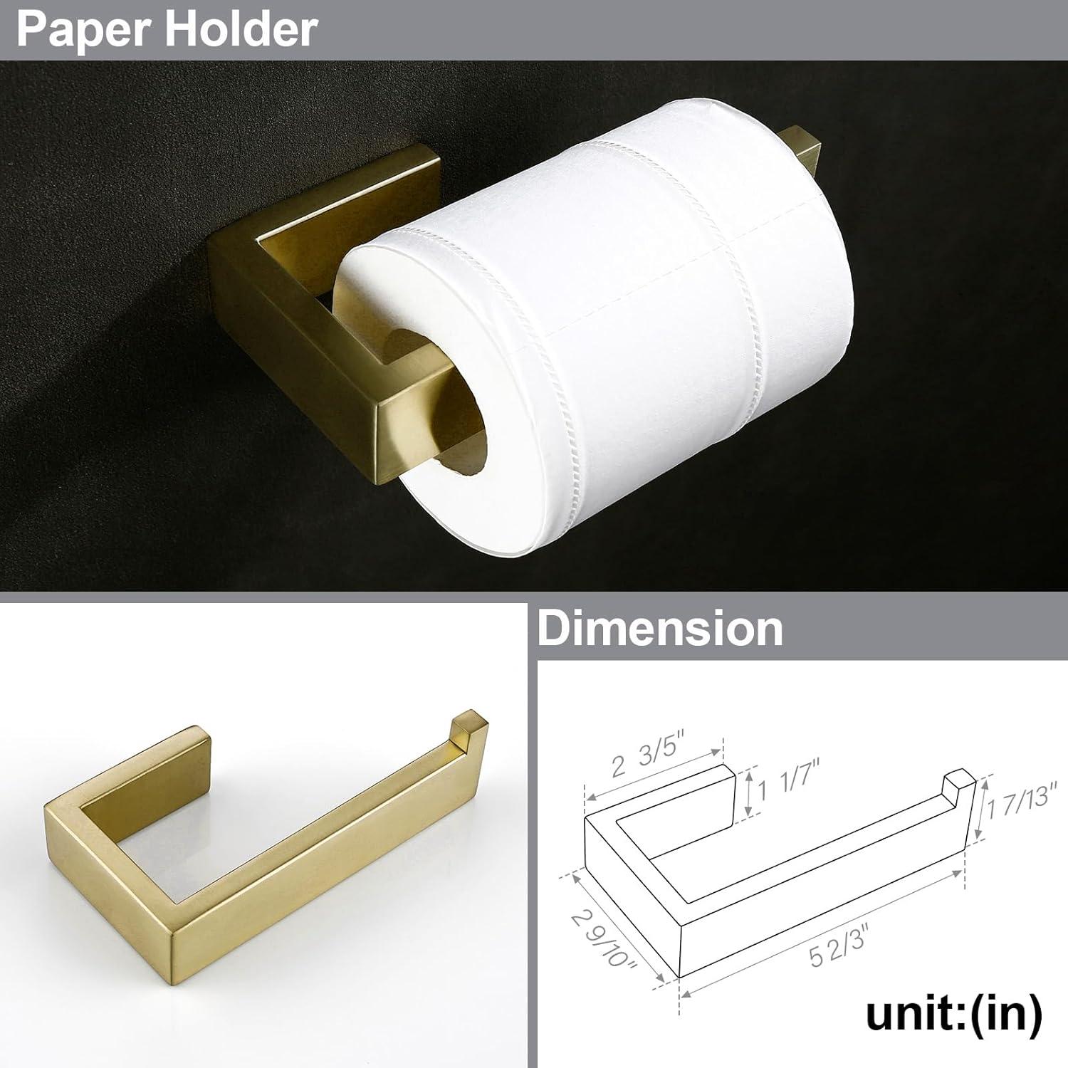 4 - Piece Bathroom Hardware Set