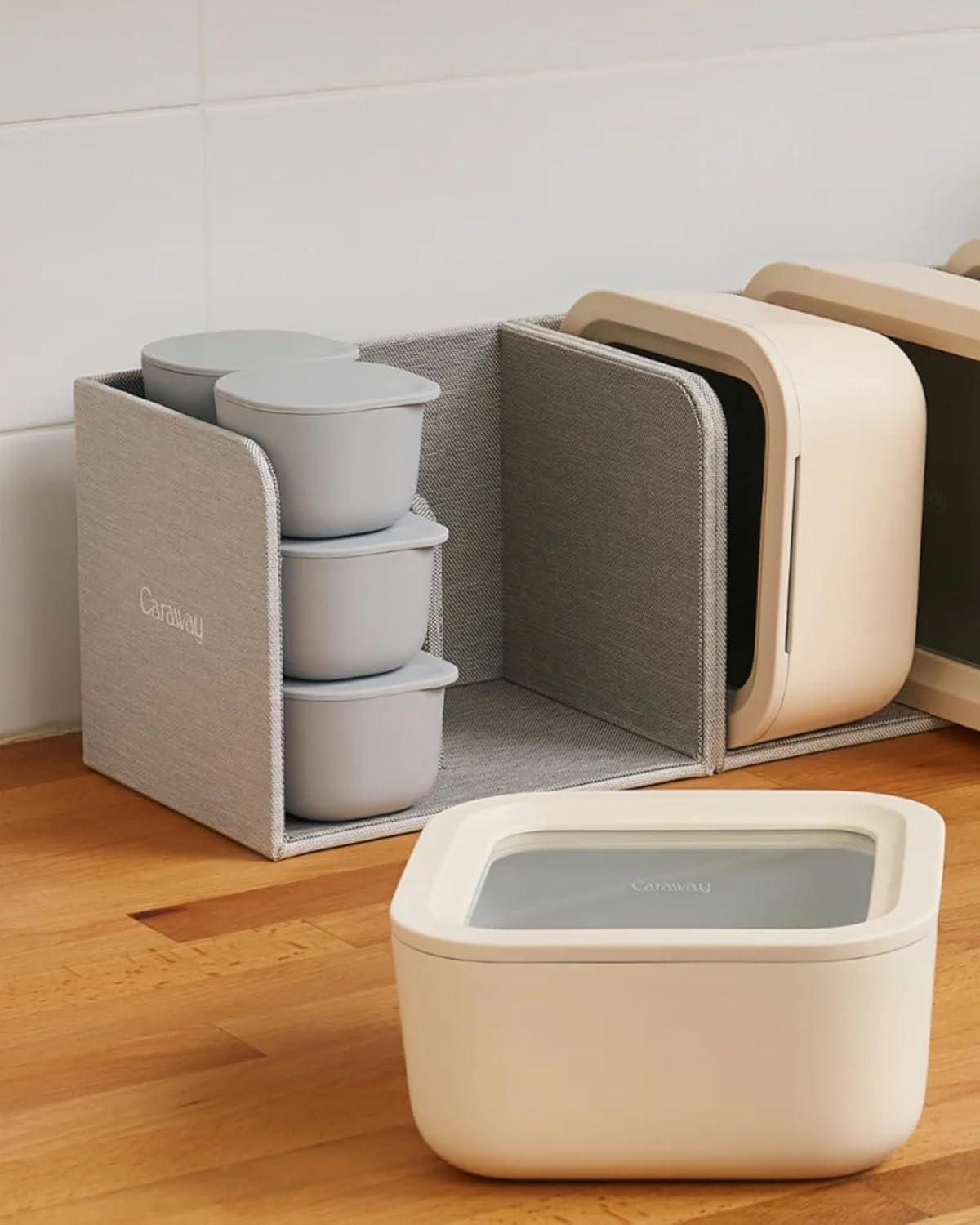 Caraway Home Dot 4-Piece Food Storage Container with Lid