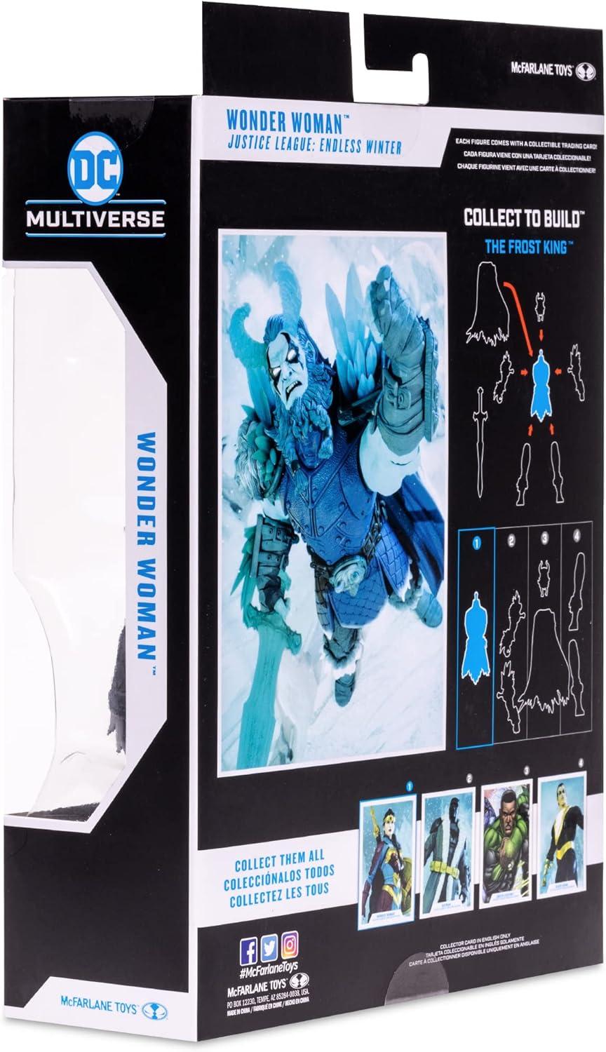 DC Comics Build-A-Figure - Frost King - Wonder Woman Action Figure