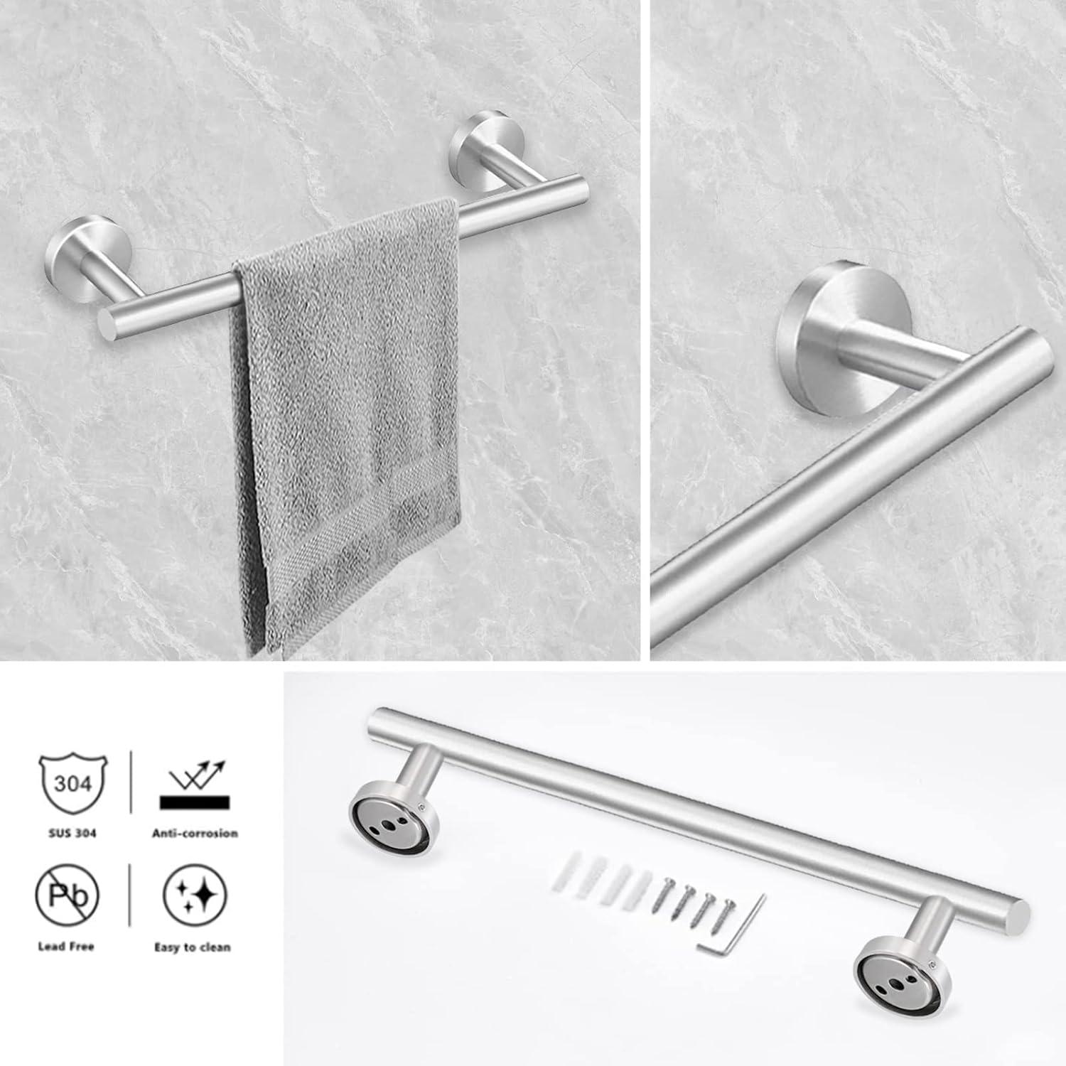 8 - Piece Bathroom Hardware Set