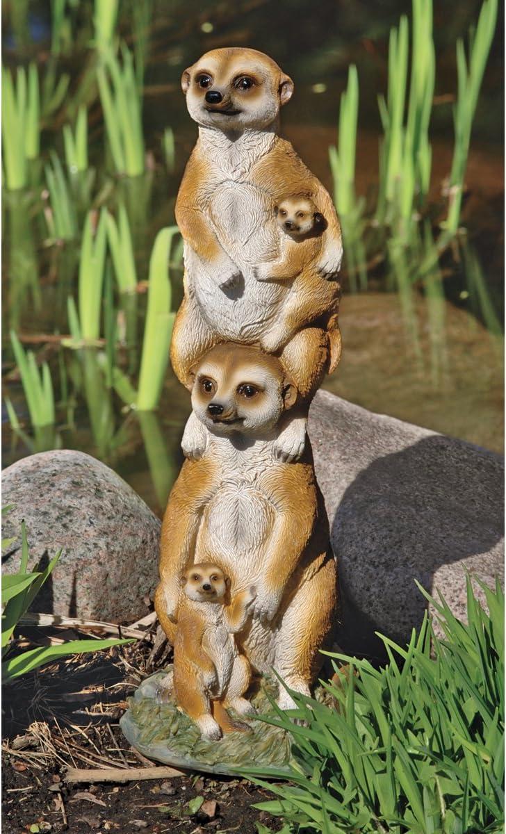 Design Toscano Meerkat Generations Garden Statue