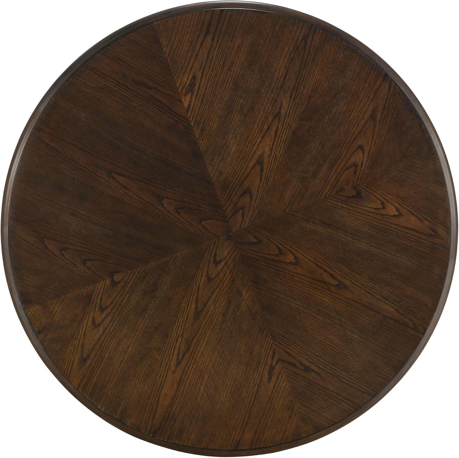 Philippe Round Coffee Table With Shelf