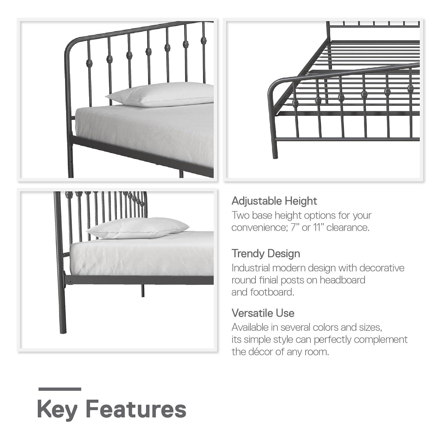Bushwick Metal Platform Bed