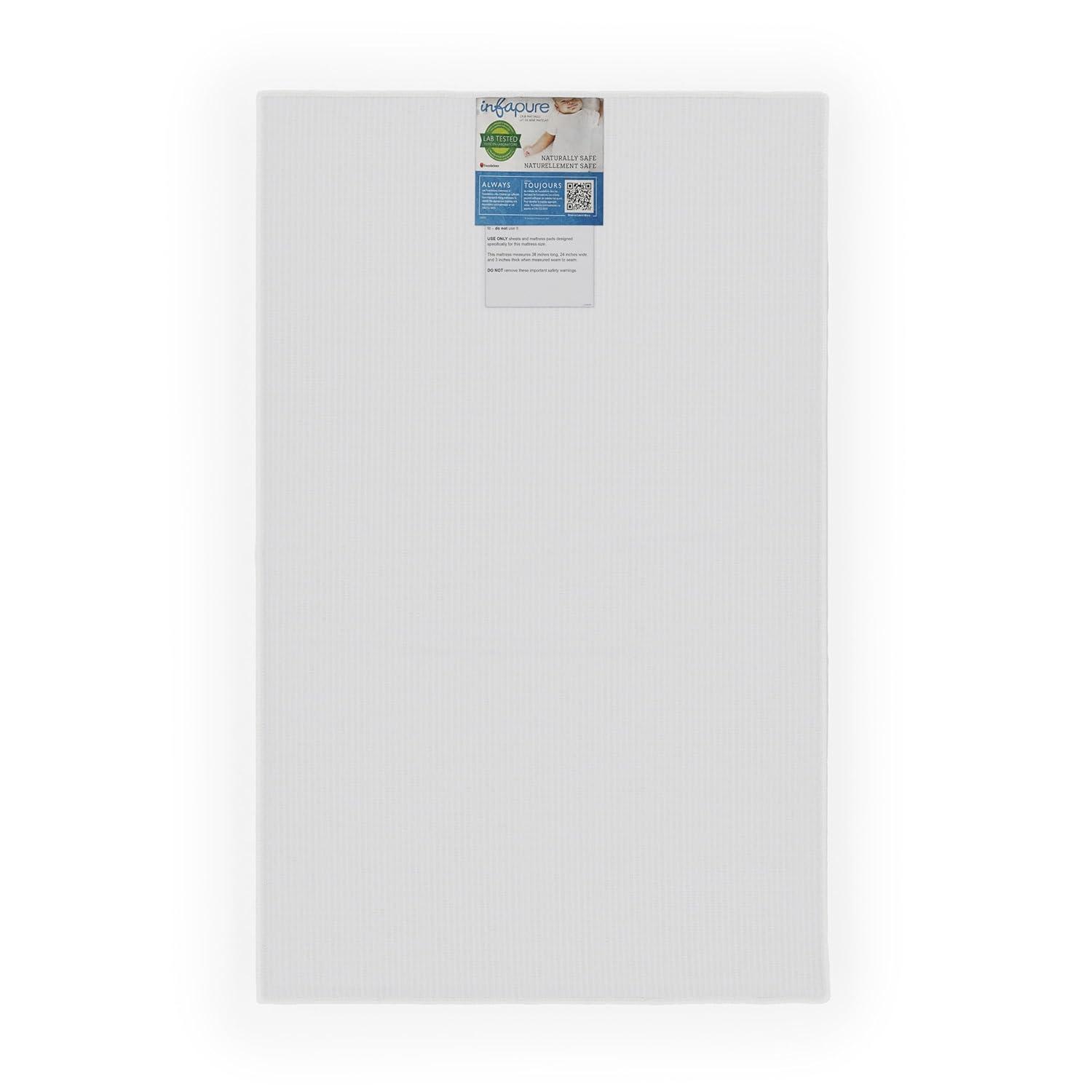Foundations Infapure Mini Crib Rectangle Mattress