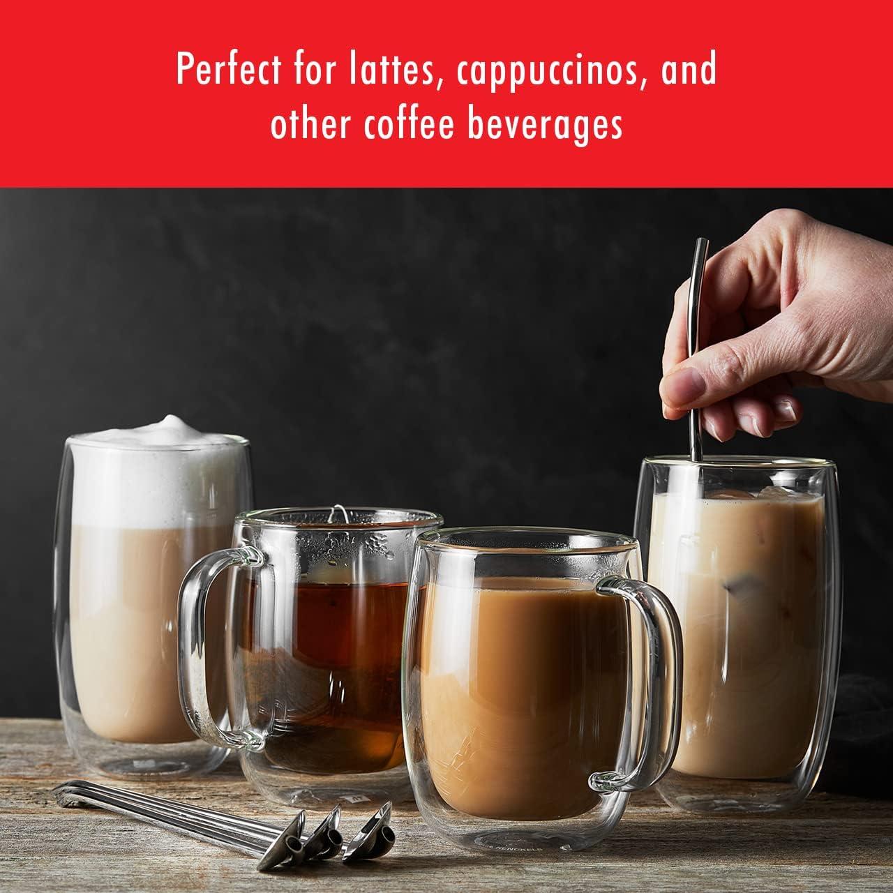 ZWILLING Sorrento Plus 2-pc Double-Wall Glass Coffee Mug Set