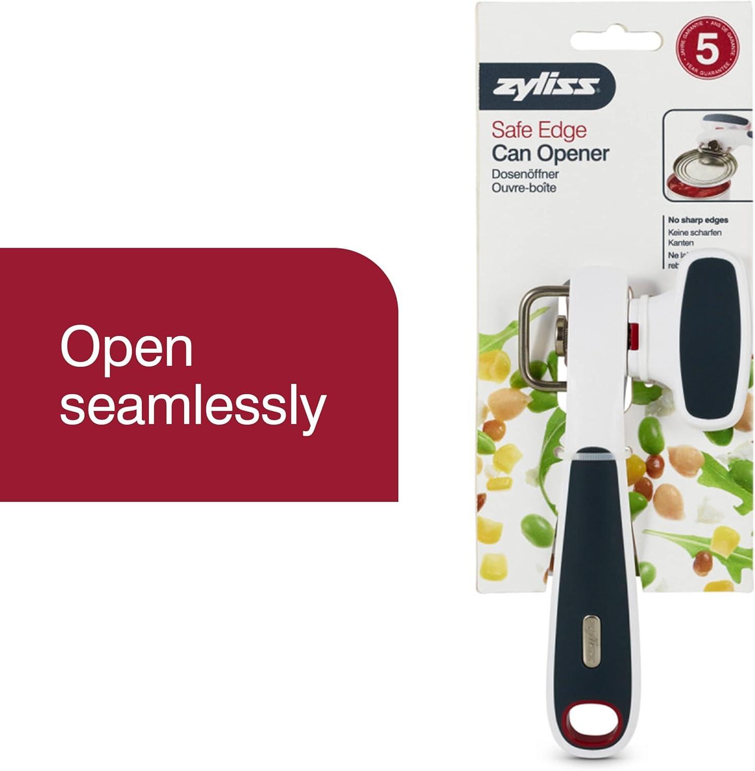 Zyliss Safe Edge Can Opener Gray