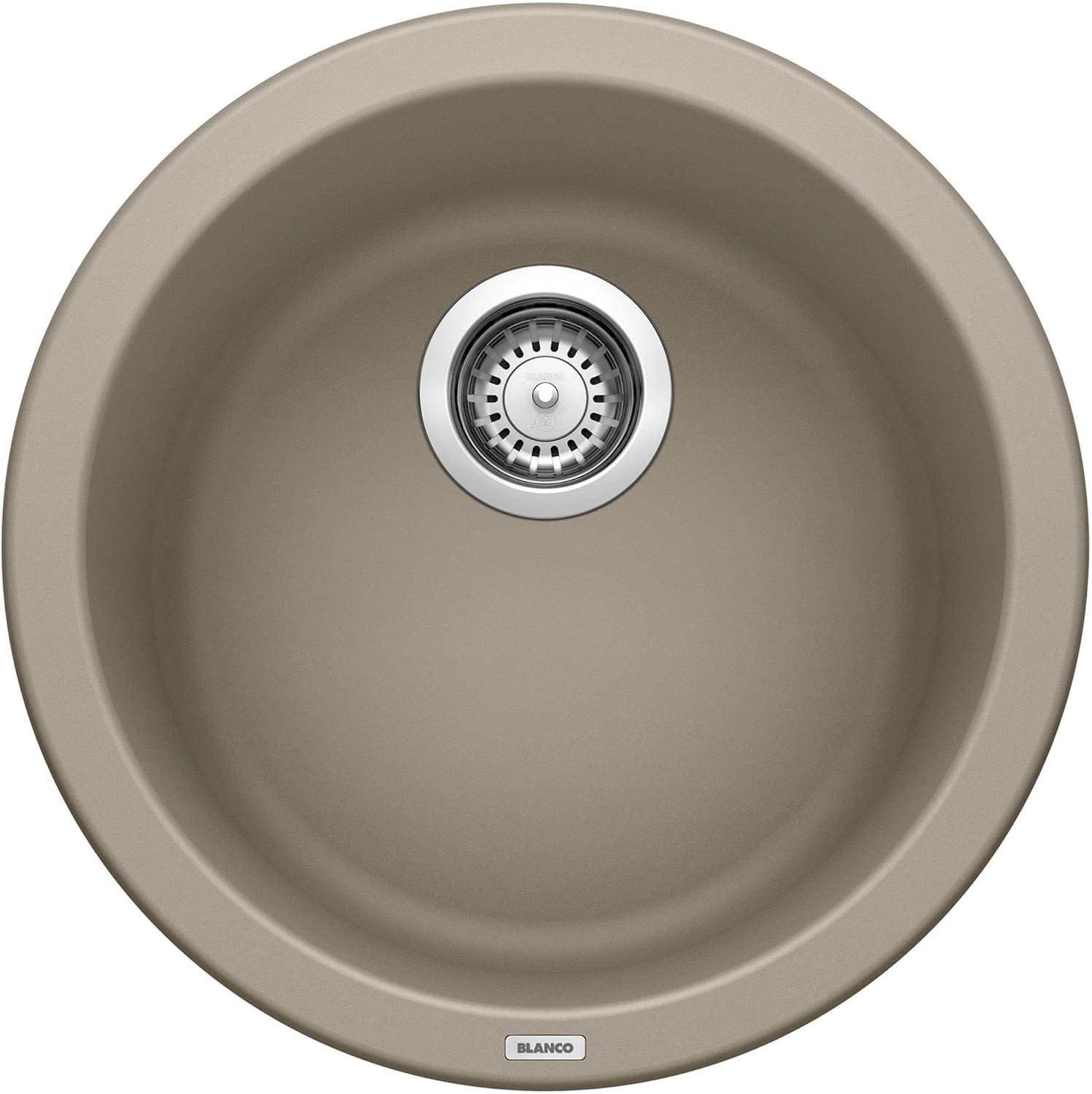 Rondo SILGRANIT 18" L x 18" W Drop-In/Undermount Bar Sink