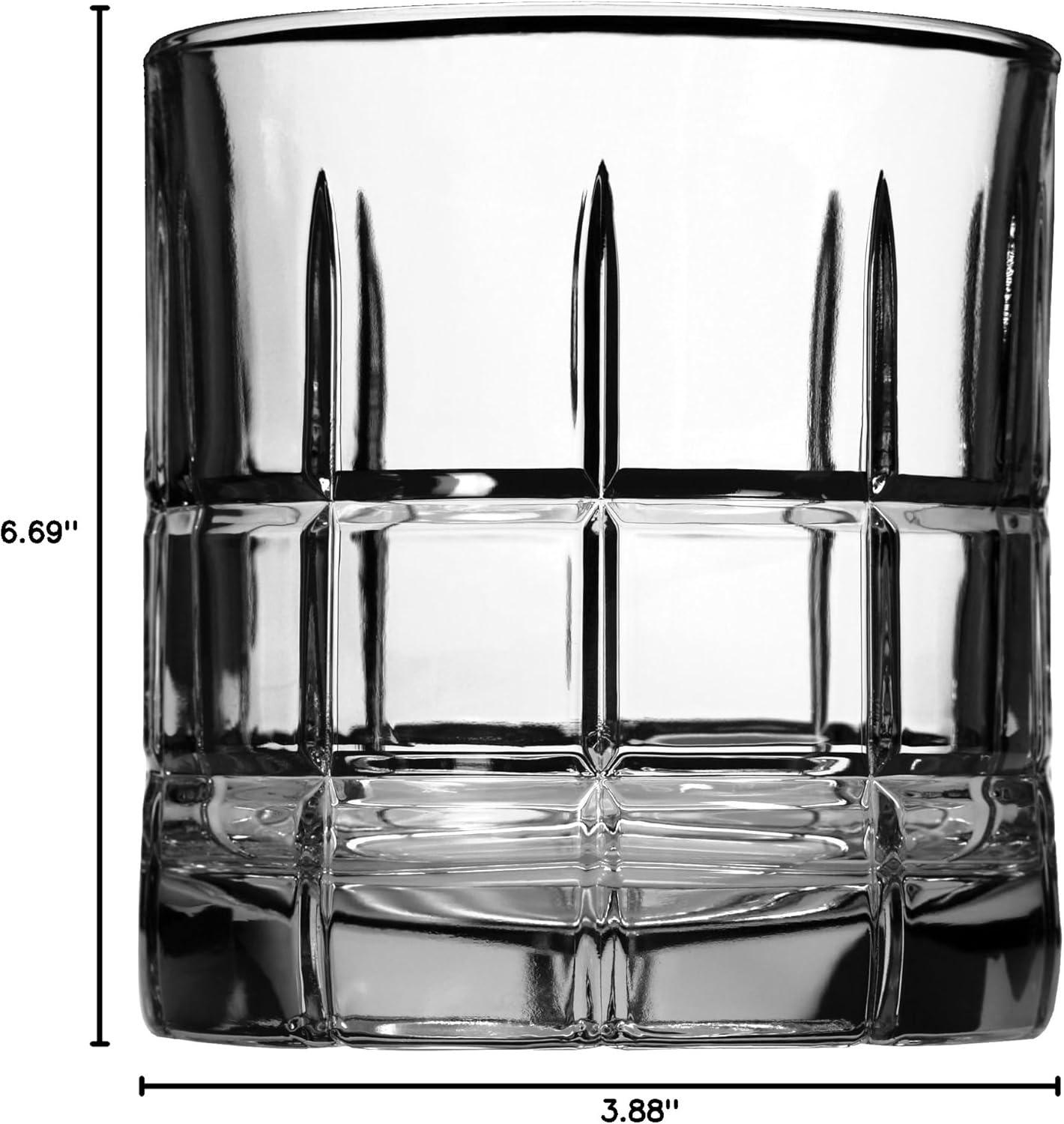 Anchor Hocking 10.5 oz Clear Glass Cocktail Glasses Set of 4