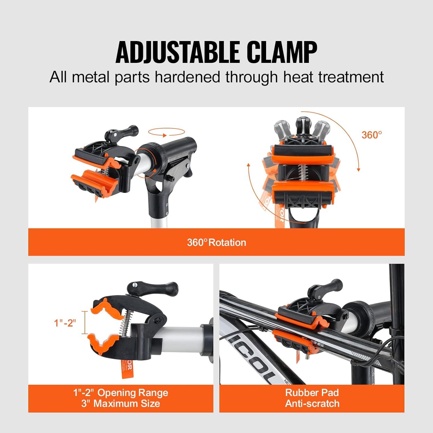 Bike Repair Stand, 66 lbs Heavy-duty Aluminum Bicycle