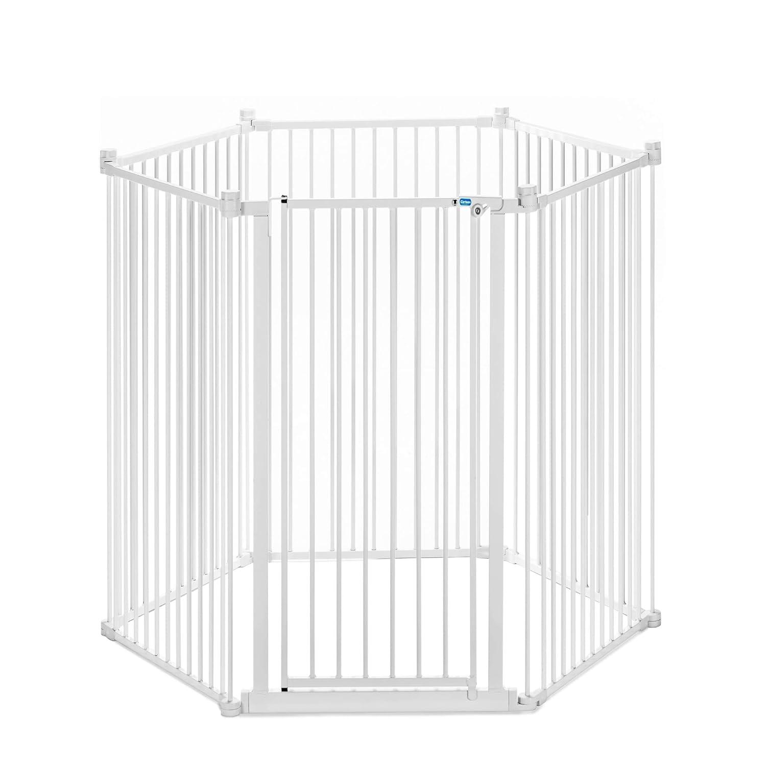 Carlson Pet Products 28'' H 6 Panel Metal Exercise Pen With Door