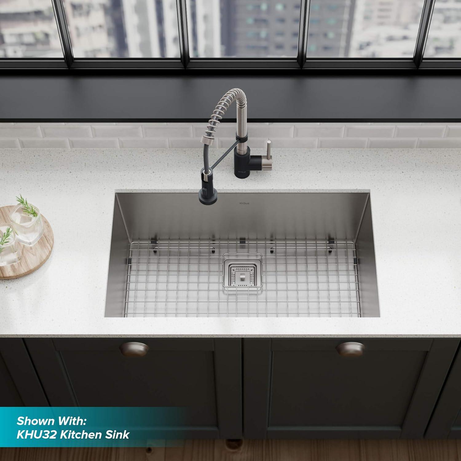 KRAUS Bolden Commercial Style 2-Function Single Handle Pull Down Kitchen Faucet