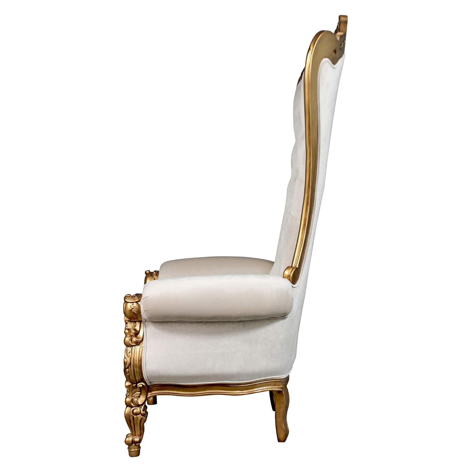Design Toscano Contessa Baroque Wingback Chair
