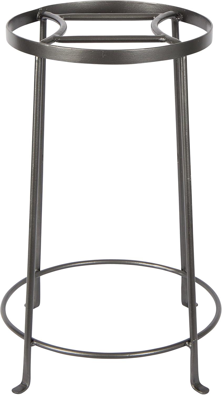 Achla Designs FB-32 Argyle III Wrought Iron Plant Stand, 18" H, Graphite