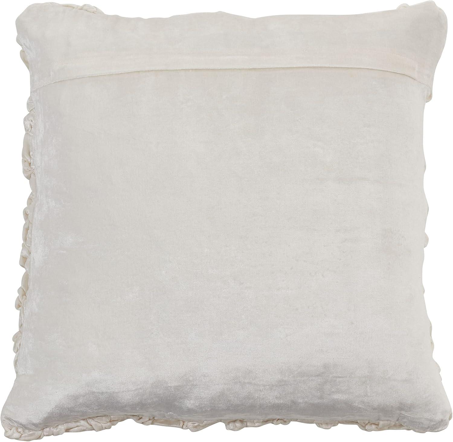Saro Mali Collection Geometric Cotton Blend Throw Pillow