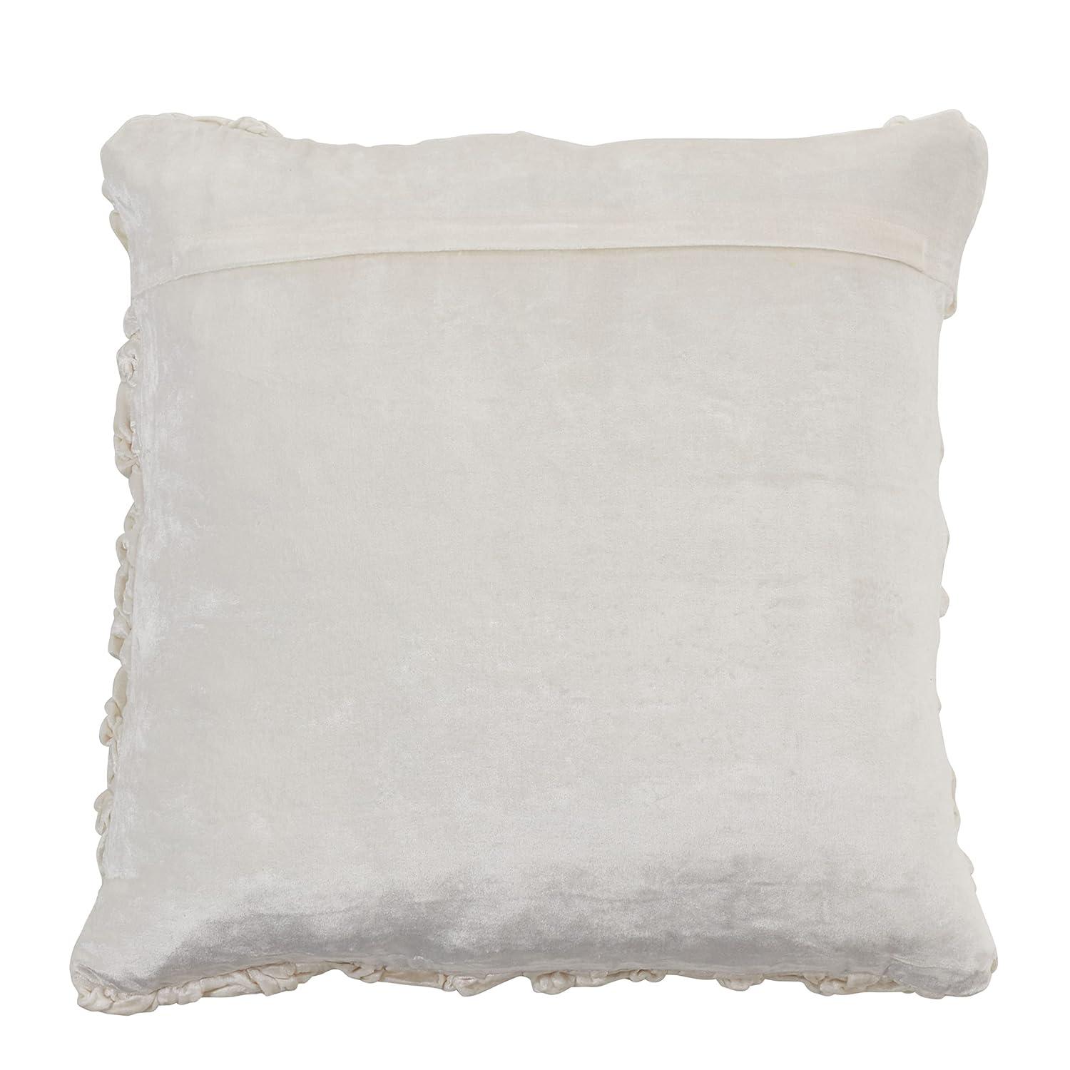 Saro Mali Collection Geometric Cotton Blend Throw Pillow