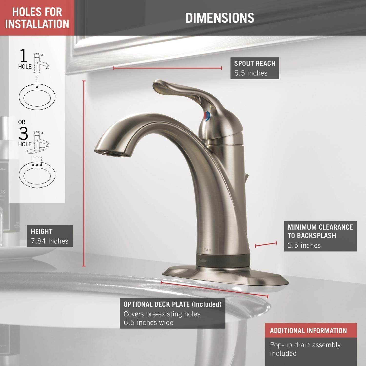 Lahara Touch2O® Bathroom Faucet with Touchless Technology