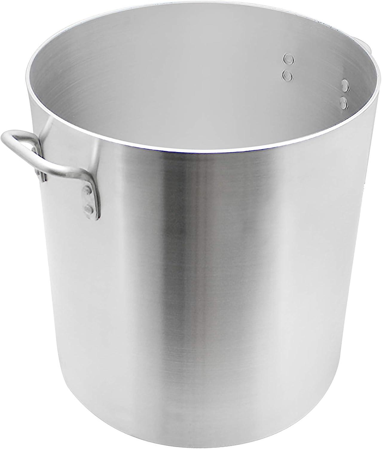 ALST-80 Stockpot, 80 quarts, Silver