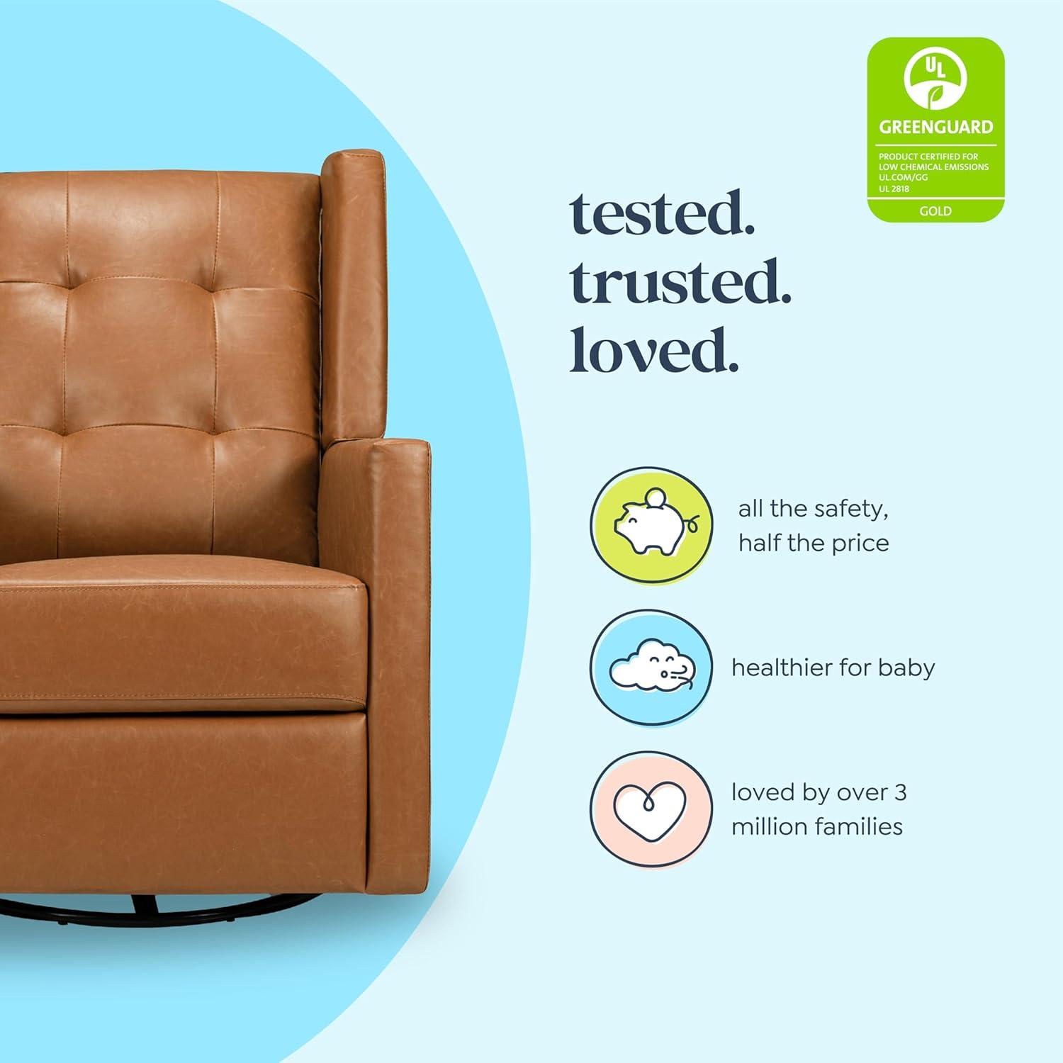daVinci Maddox Swivel Reclining Glider
