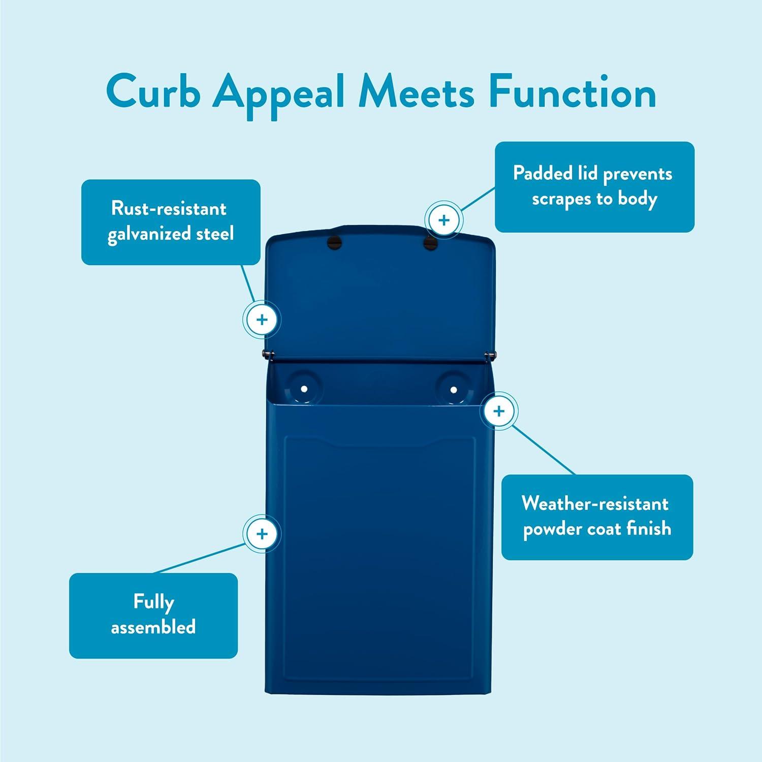 Marina Wall Mounted Mailbox