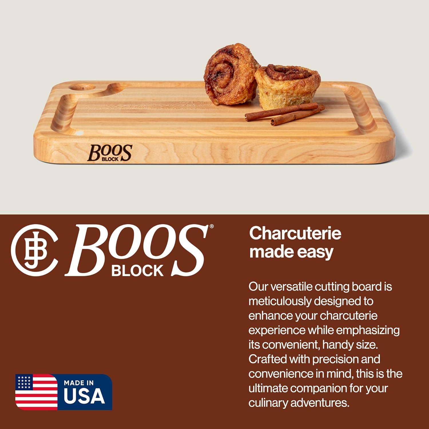 John Boos John Boos Prestige Series Maple Cutting Board with Juice Groove