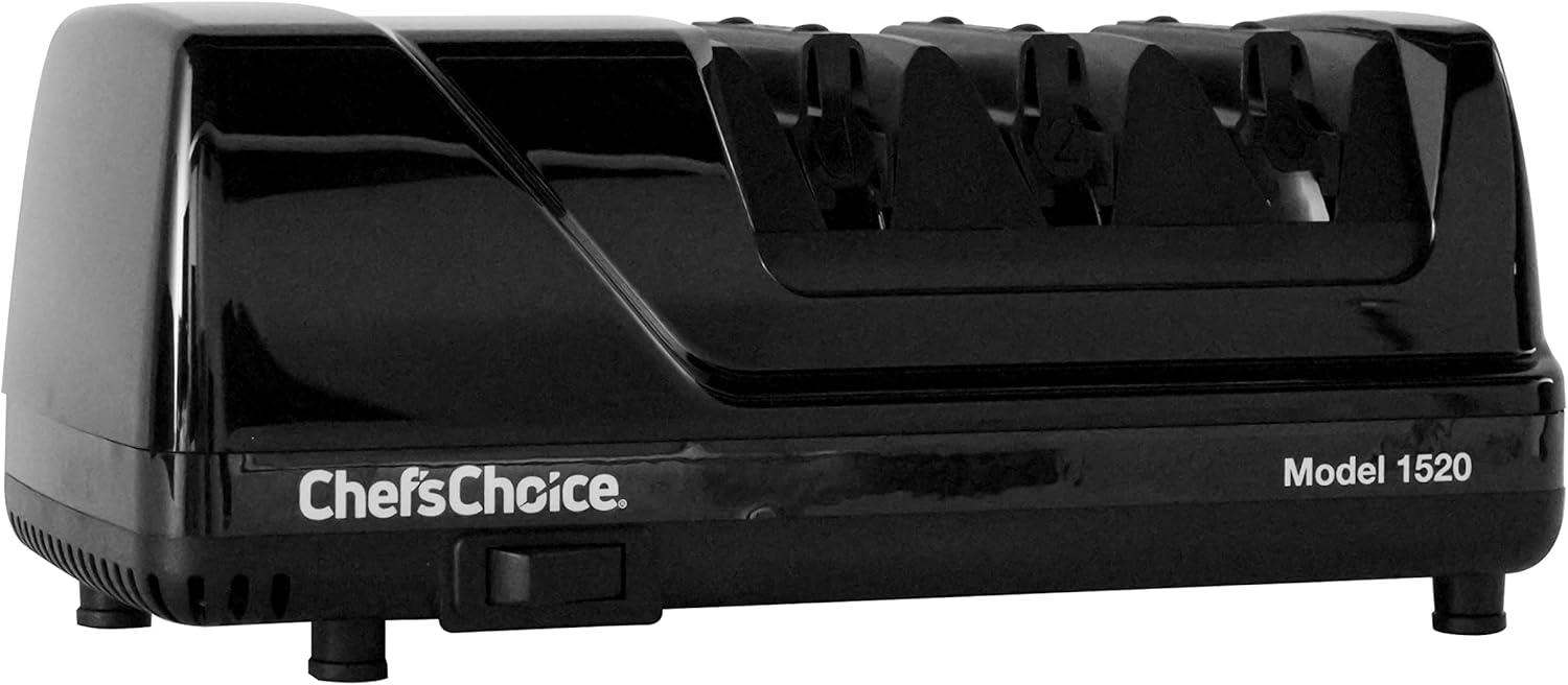 Chef'sChoice Model 1520 Electric Sharpener - 2-Stage 15°/20° Dizor