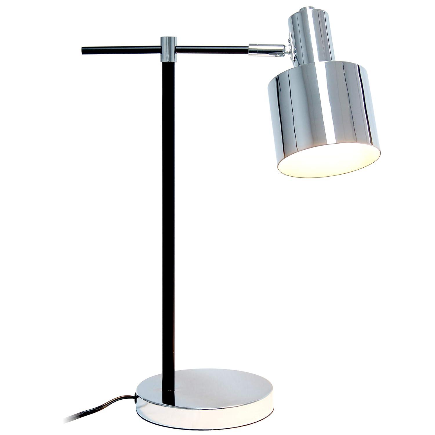Latitude Run® 21" Chrome Desk Lamp | Wayfair